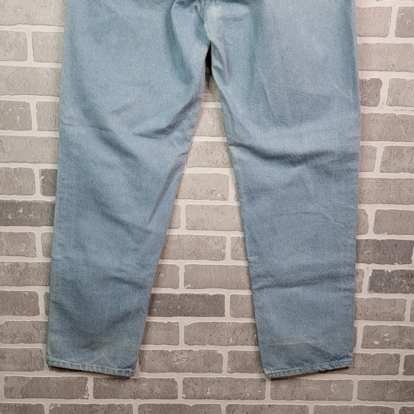 McCoy 5 Button Fly Made in Mexico Vintage Red Tab Denim Jeans Men's Size 38 - Picture 12 of 16